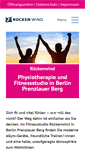 Mobile Screenshot of physio118.de